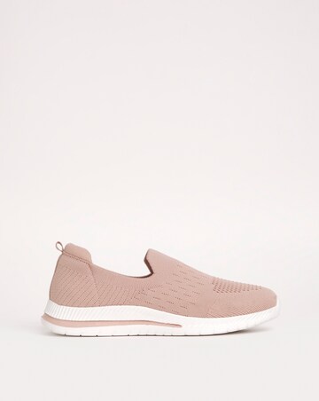 Cushion Walk Fly Knit Slip On Trainers E Fit