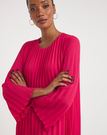 Joanna Hope Pleated Swing Dress