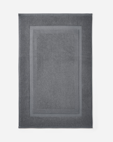 EGYPTIAN COTTON BATHMAT - Anthracite