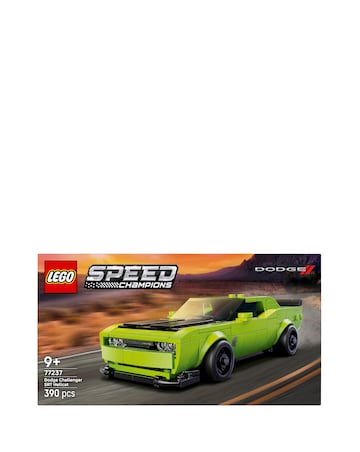 LEGO Speed Champions Dodge Challenger SRT Hellcat Sports Car Toy 77237