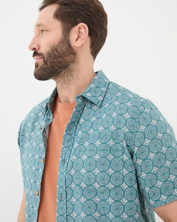 FatFace Snave Tile Print Shirt