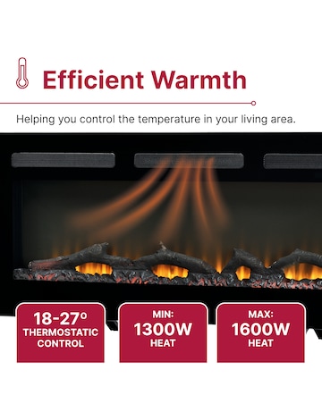 Dimplex Sierra Linear 60 Fireplace Fire Suite