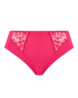 Elomi Zarla High Leg Knicker Red