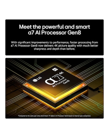 LG 50NANO80A6B 50in NanoCell AI 4K Smart TV
