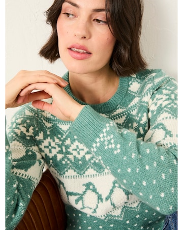 Fatface Penguin Jumper