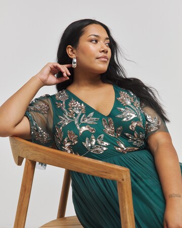 Maya Embellished Maxi Dress