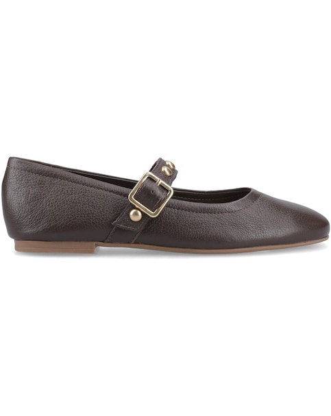 New In - Hush Puppies Charlene Stud Ballerina