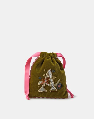 Accessorize Initial Drawstring Bag