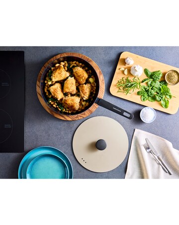 Morphy Richards Non-Stick 28cm Cream Saute Pan