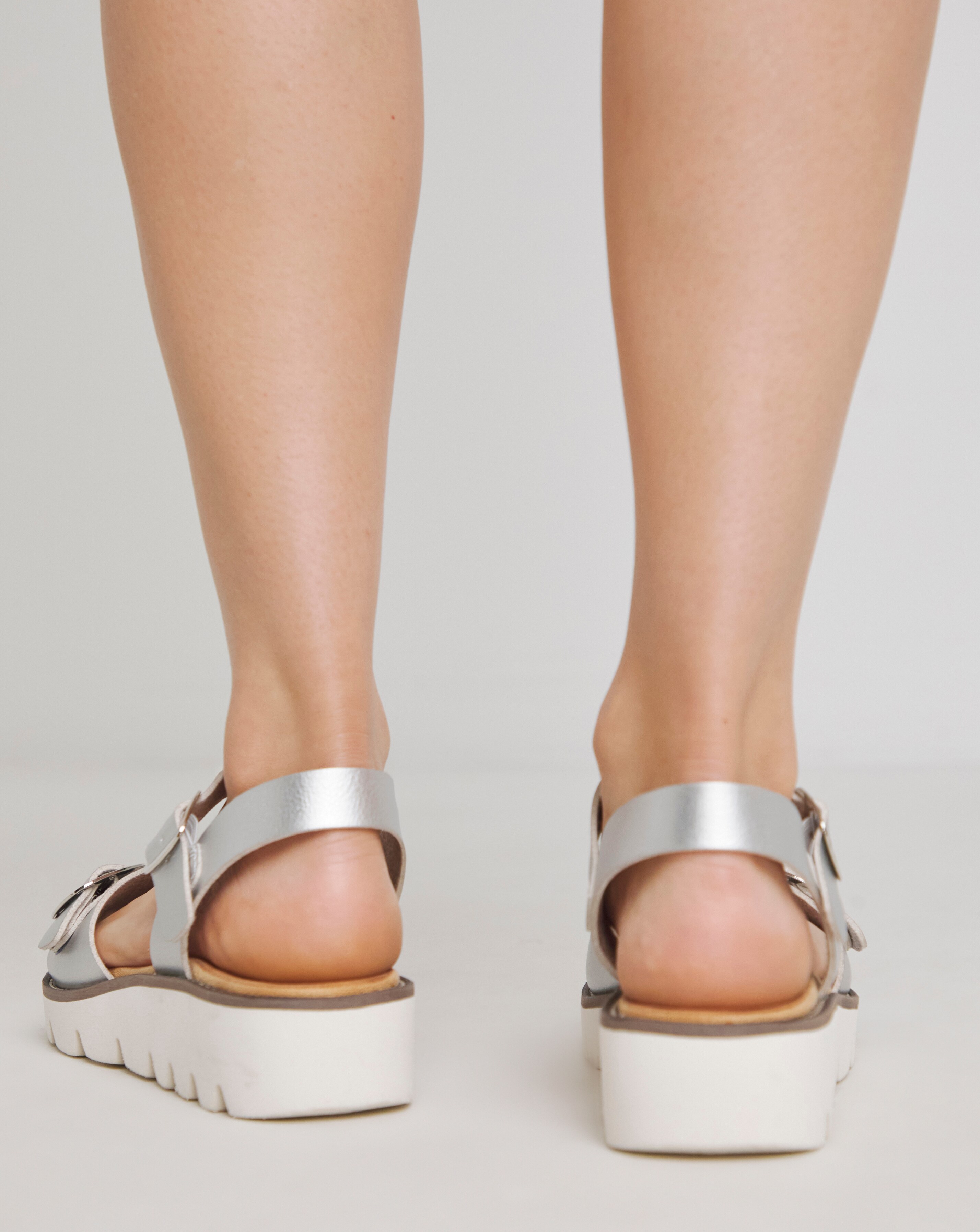 Heavenly Feet Trudy Buckle Strap Sandals Wide Fit Ambrose Wilson