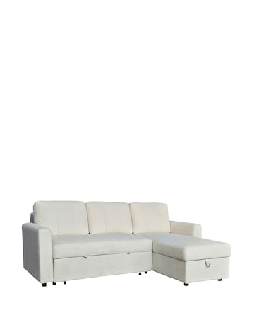 Aspire Nexis Right Corner Chaise Storage Sofa Bed