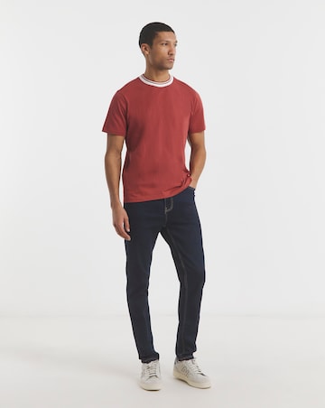 Ringer T-Shirt- Red