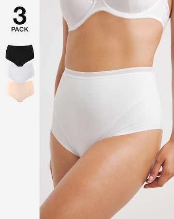 MAGISCULPT Light Control (3 Pack) Tummy Shapers Black/Blush/White