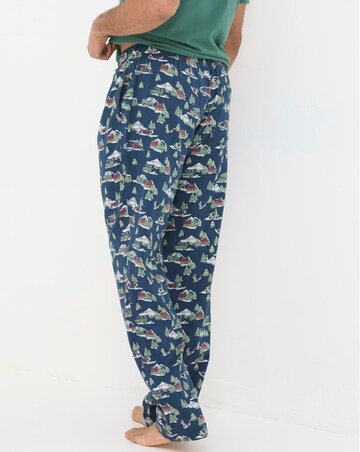 Fatface Jeep Print Pyjama Bottoms