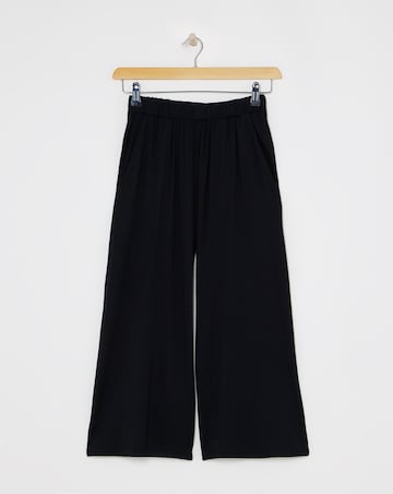 Black Jersey Culotte