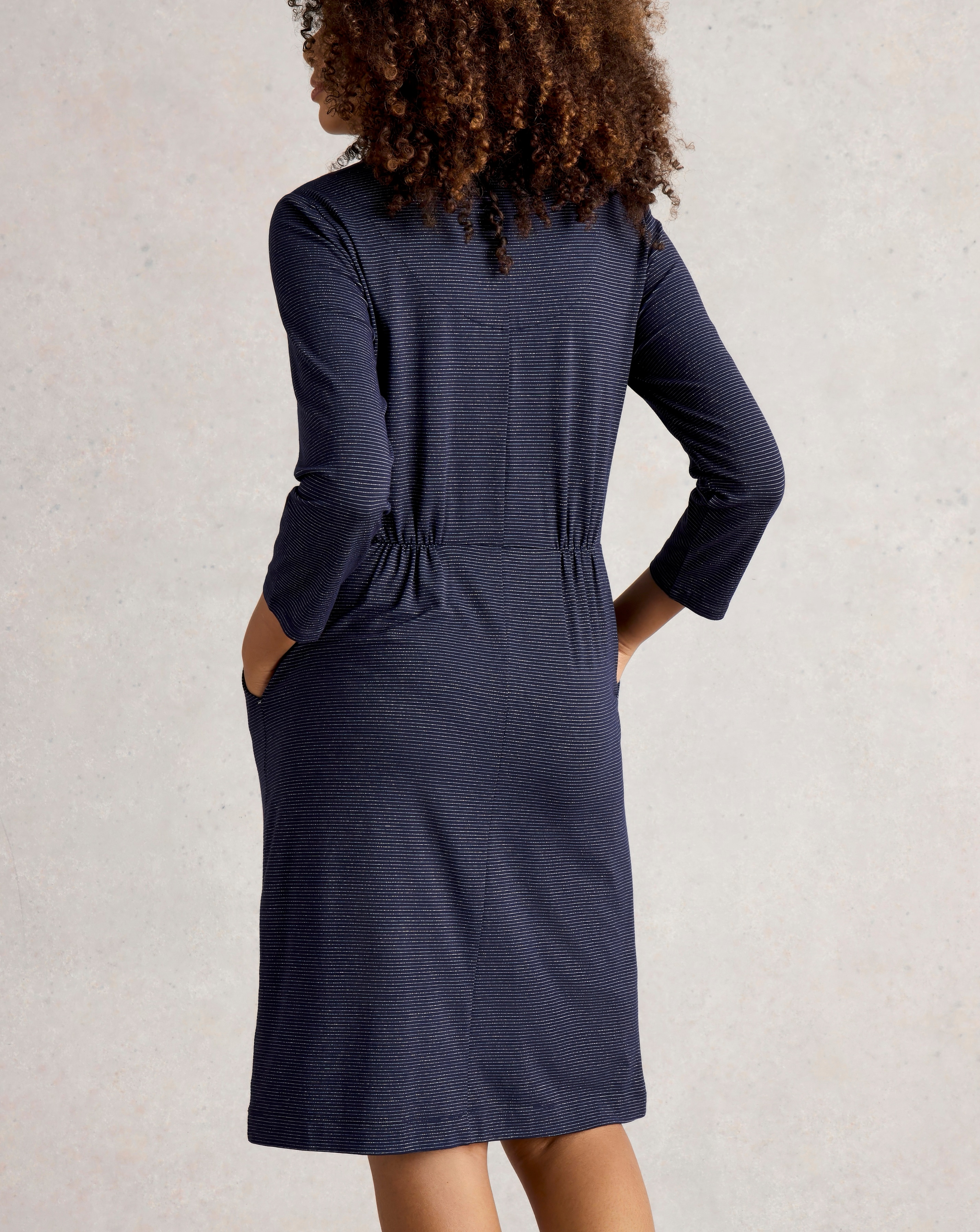 white stuff glitter stripe jersey dress Tallie Sparkle Durable and long