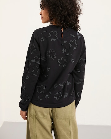 Fatface Embroidered Crew Sweat