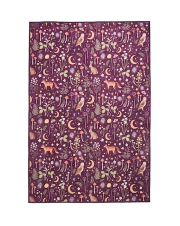 Catherine Lansfield Twilight Animals Rug