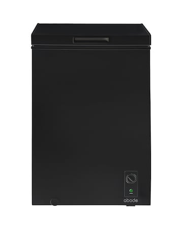 Abode A99CF0E1B Chest Freezer 99L Black + Install