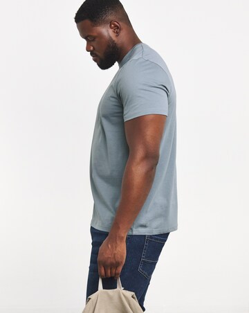5 Pack Crew Neck T-Shirts Long