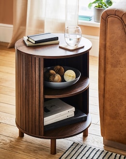 Tate Round Open Side Table
