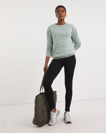 Basic 2 Pack Jersey High Waist Leggings