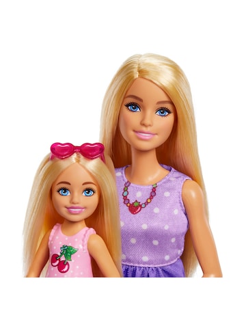Barbie Family & Friend Malibu and Chelsea Dolls 2 Pack
