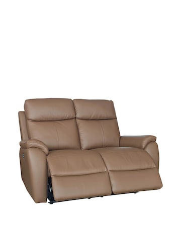 Aspire Kingsmere Leather Power Recliner 2 Seater