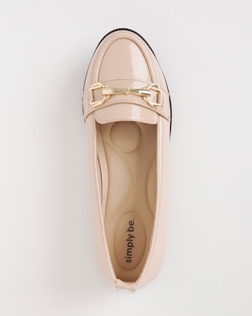 Anna Low Cut Snaffle Loafer Wide E Fit Simply Comfort