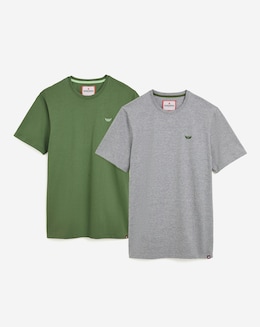 Joe Browns 2 Pack T-Shirt Long Length