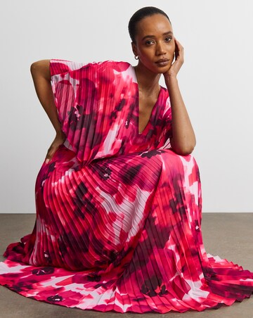 Joanna Hope Pleated Maxi Dress