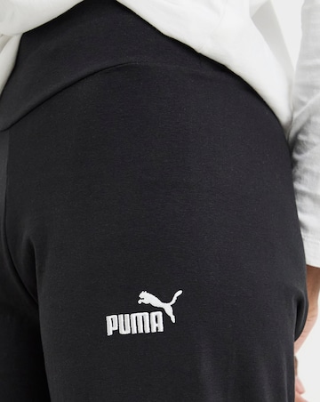 PUMA Esssentials Small No.1 Logo High-Waist Straight Leggings