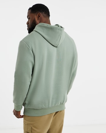 Jack & Jones Geplas Sweat Hood - Green