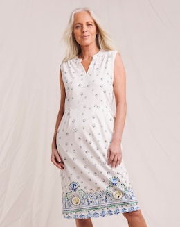 Julipa Pure Cotton Printed Shift Dress
