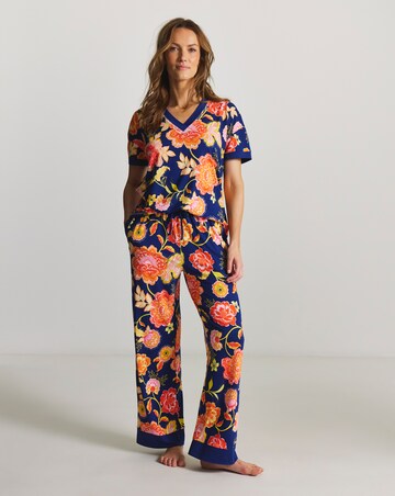 Figleaves Pyjama Set Floral Print
