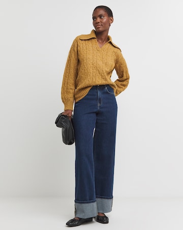 Cable Collar Jumper