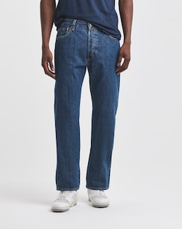 Levi's 501 Original Straight Fit Jean - Medium Indigo