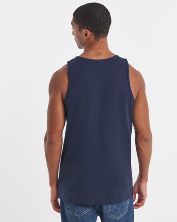 Basic Navy Vest Long