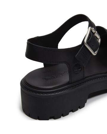 Timberland Stone Street Black Full Grain Sandals