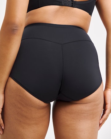 Dorina Alina Mid Waist Medium Control Shaping Knicker Black