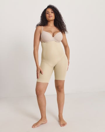 Miraclesuit Classic Firm Control Hi Waist Thigh Slimmer Warm Beige