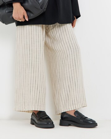 Imogen Classic Fringe Loafer Shoes - Extra Wide Fit (EEE)