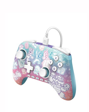 Power A Enhanced Wired Controller for Nintendo Switch 2 - Mushroom Kingdom