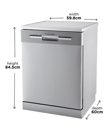 Russell Hobbs RHDW3SS Stainless Steel 12 Place Dishwasher