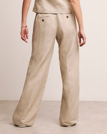 Anthology Pure Linen Wide Leg Trousers