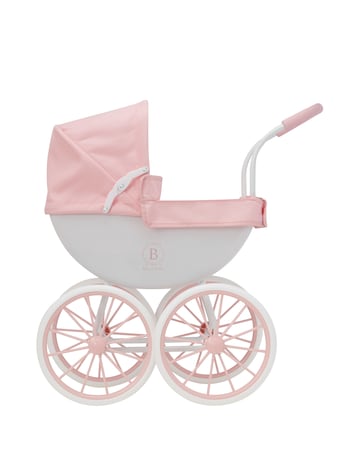 Bella Rosa Osborne Carriage Toy Pram - Pink