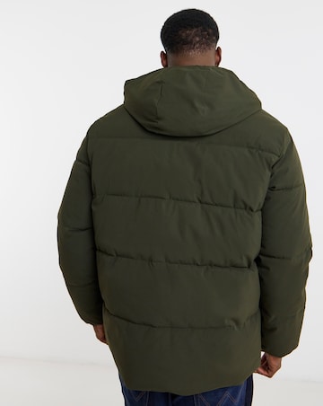 Jack & Jones Global Puffer Coat - Green