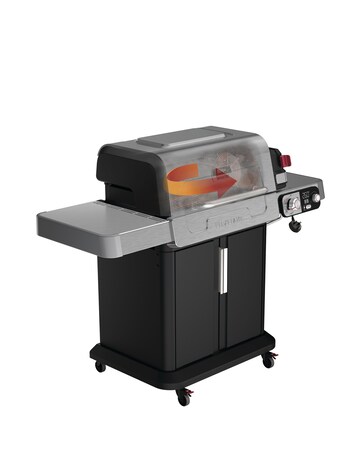 Ninja FlexFlame Outdoor Cooking System Barbecue PG301UK Black/ Silver