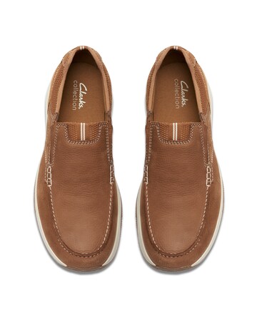 Clarks Sailview Step Shoes - Tan