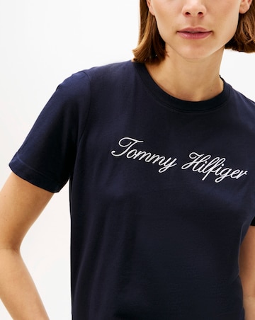 Tommy Hilfiger Script Crew Neck Tee
